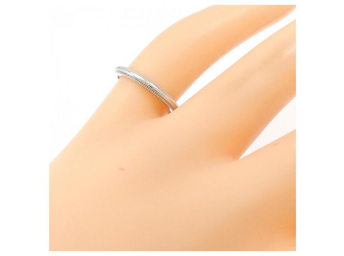 Tiffany & Co Anello Milgrain Tiffany - vista 4