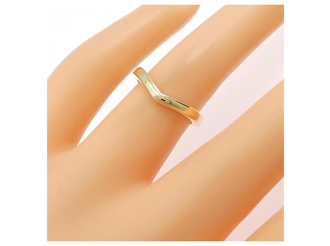 Tiffany & Co Anello V-Band Tiffany in oro giallo 18K - vista 4