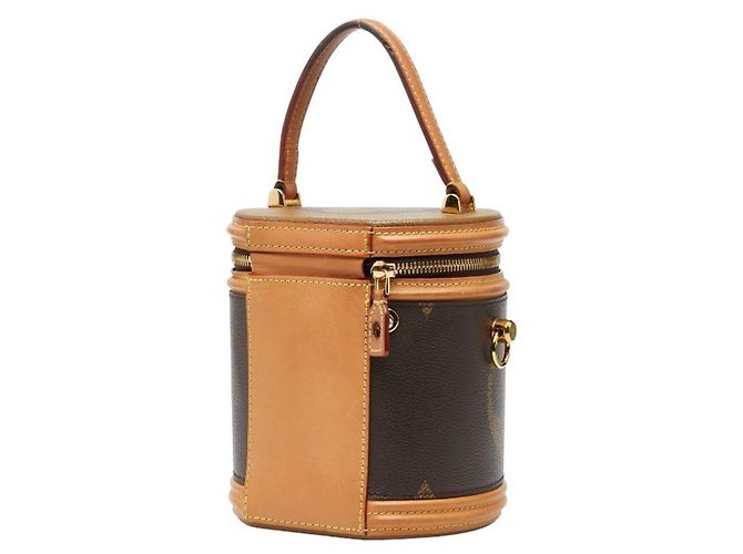 Borsa Vanity Cannes Monogramma Gigante Louis Vuitton Marrone - vista 2