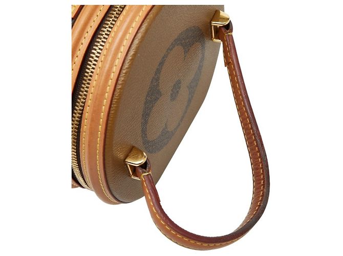 Borsa Vanity Cannes Monogramma Gigante Louis Vuitton Marrone - vista 6