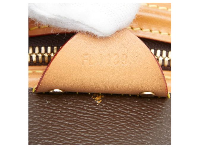 Borsa Vanity Cannes Monogramma Gigante Louis Vuitton Marrone - vista 9