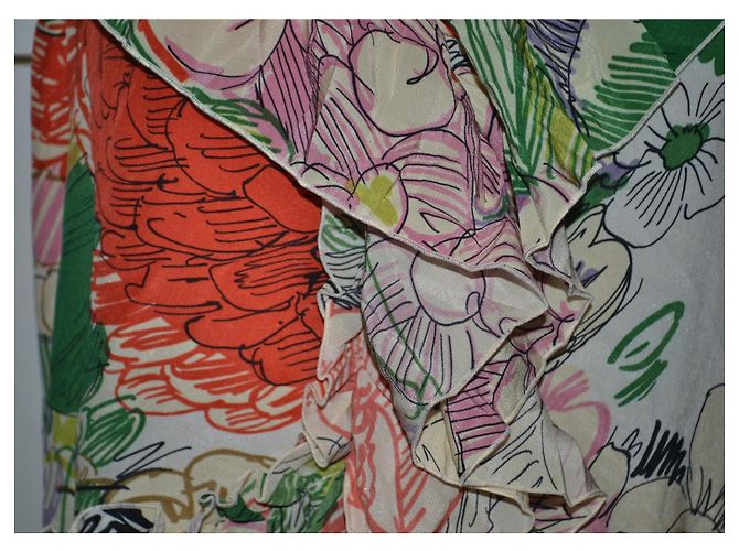 Stella Mc Cartney Stella McCartney Seidentop Mehrfarbig Größe 42 - Ansicht 2