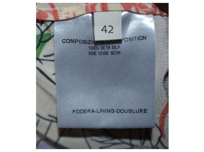 Stella Mc Cartney Stella McCartney Seidentop Mehrfarbig Größe 42 - Ansicht 6