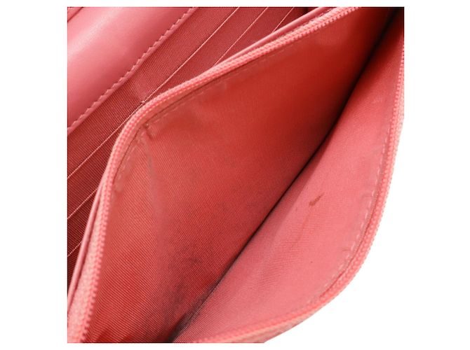 Borsa a spalla Chanel Coco Mark con catena Rosa Rosso - vista 9