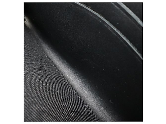 Timeless Cartera Larga Chanel en Piel de Ternera Granulada Negra Negro - vista 7