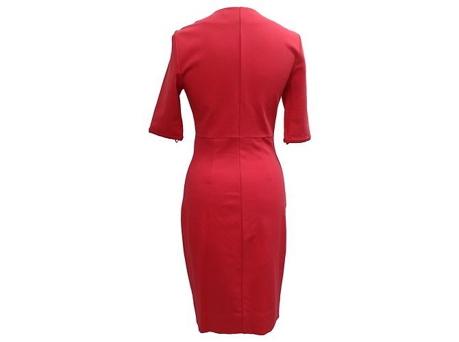 Vestido Saturno Diane Von Furstenberg en Viscosa Roja - vista 2