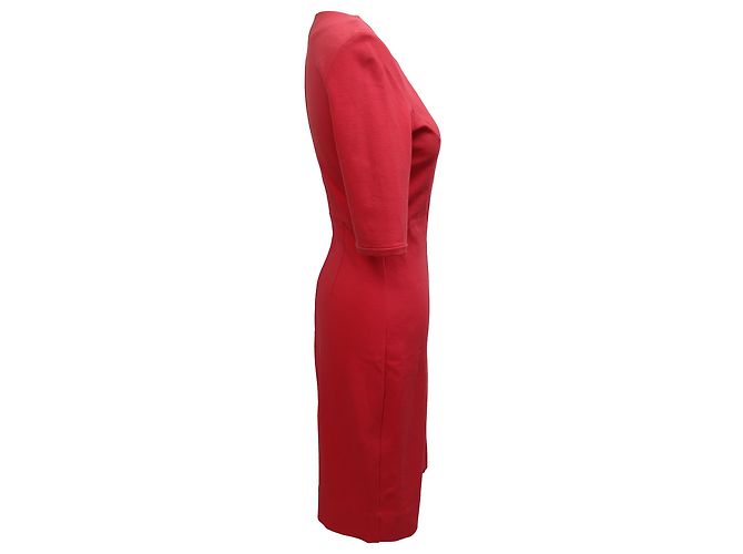 Vestido Saturno Diane Von Furstenberg en Viscosa Roja - vista 4
