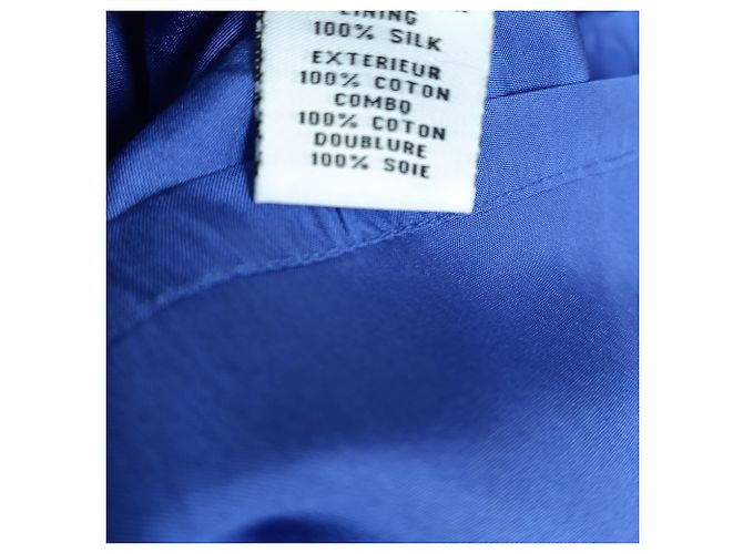 Vestido Mini Eyelet em Algodão Azul de Diane von Furstenberg - vista 4