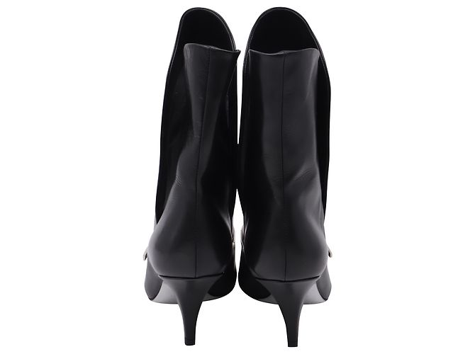 Stivaletti a punta decorati Givenchy in pelle nera Nero - vista 5