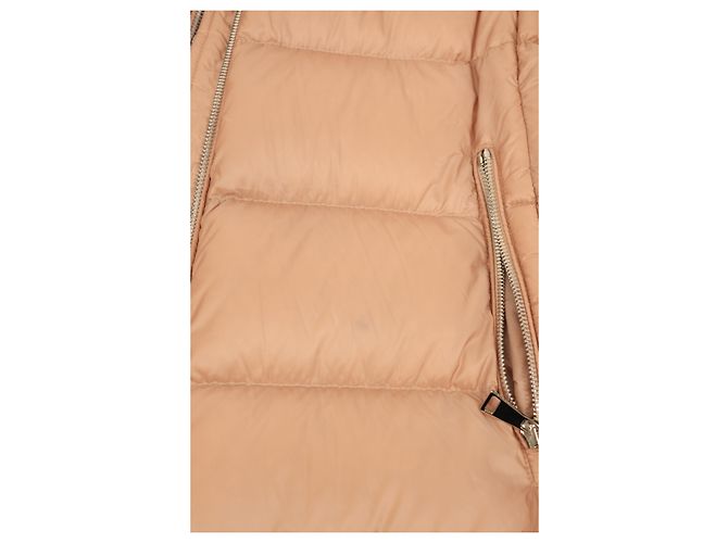 Moncler Lachs Pufferjacke - Größe UK 10 Orange - Ansicht 6
