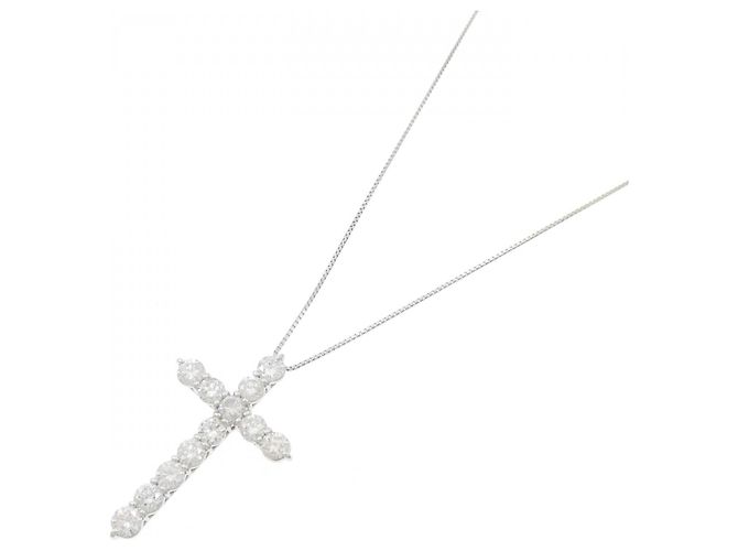 Autre Marque Collana in diamante PT900 PT850 Argento - vista 2