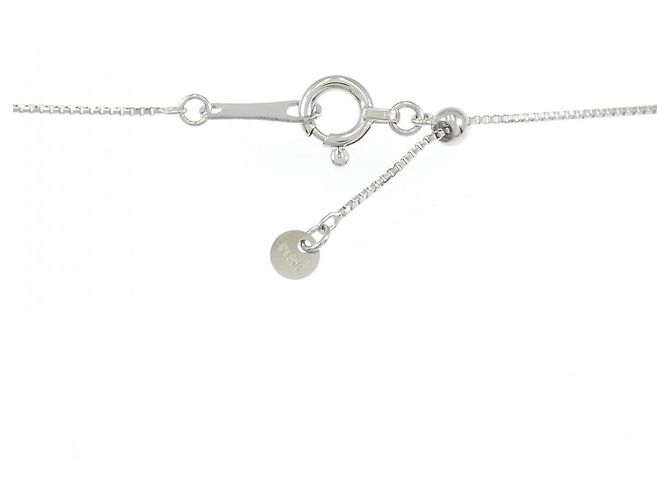 Autre Marque Collana in Zaffiro e Diamante Pt900 Pt850 Argento - vista 5