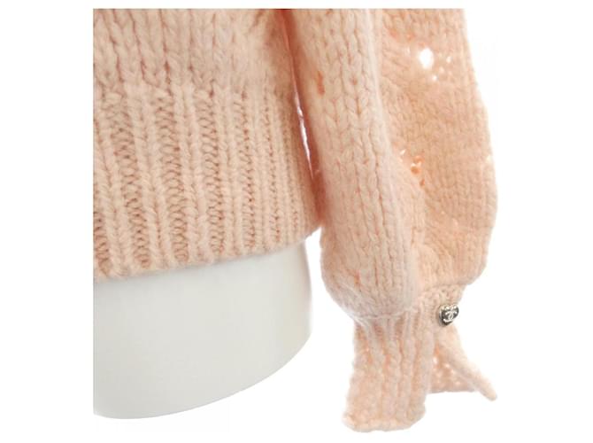 Timeless Chanel Strickpullover Rosa Baumwolle Pink - Ansicht 7