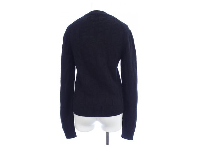 Hermès 3H2617D434 Strickwaren aus Wolle Schwarz - Ansicht 2