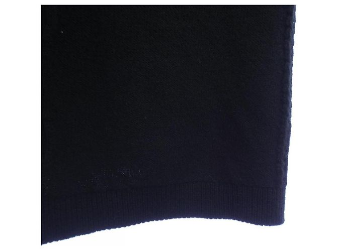 Falda de mezcla de cachemira Hermès Negro - vista 6