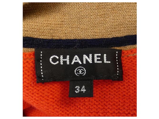 Cárdigan largo Chanel Roja - vista 5