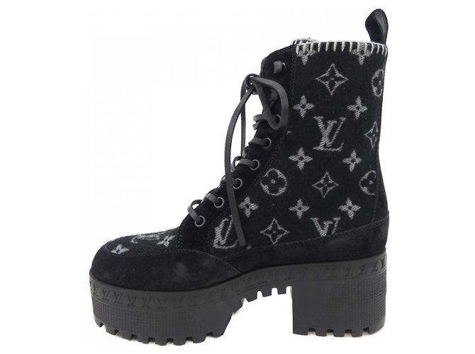 Laureate Stiefel von Louis Vuitton Schwarz - Ansicht 2