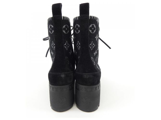 Laureate Stiefel von Louis Vuitton Schwarz - Ansicht 5