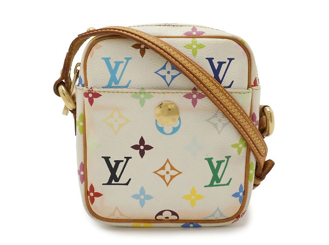 Schultertasche Pochette Lift Monogramm Multicolor Louis Vuitton Weiß - Ansicht 2