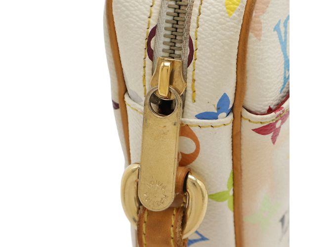 Schultertasche Pochette Lift Monogramm Multicolor Louis Vuitton Weiß - Ansicht 5