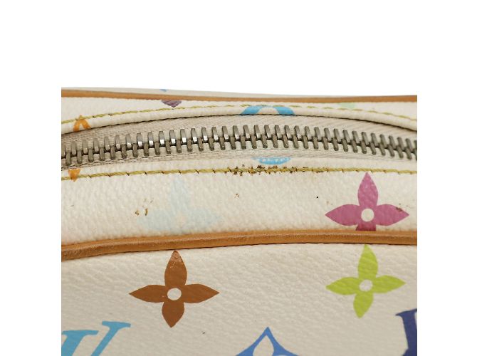 Schultertasche Pochette Lift Monogramm Multicolor Louis Vuitton Weiß - Ansicht 6