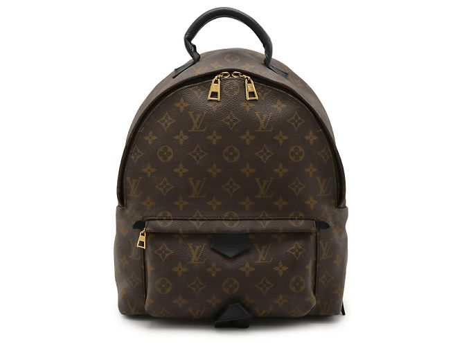 Zaino Palm Springs MM Monogram Louis Vuitton Marrone - vista 2