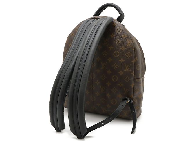 Zaino Palm Springs MM Monogram Louis Vuitton Marrone - vista 3