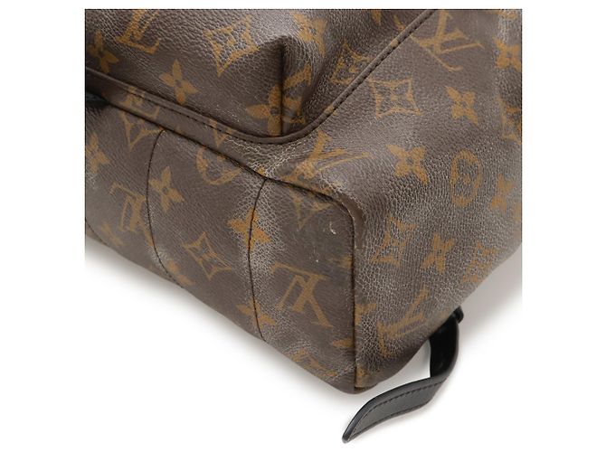 Zaino Palm Springs MM Monogram Louis Vuitton Marrone - vista 4