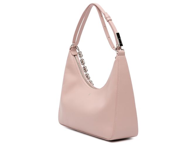 Kleine rosa Leder Tasche mit Mondauschnitt von Givenchy Pink - Ansicht 2