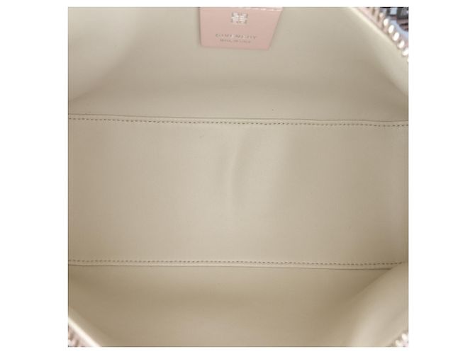 Kleine rosa Leder Tasche mit Mondauschnitt von Givenchy Pink - Ansicht 4