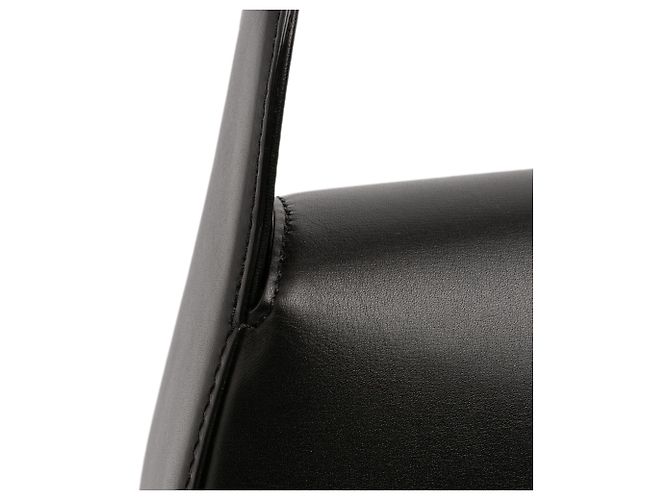 Borsa a spalla Valentino Vlogo in pelle nera media Nero - vista 9