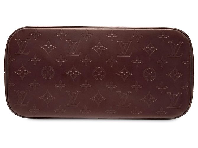 Louis Vuitton Monogram Rosso Opaco Stockton Bordò - vista 3