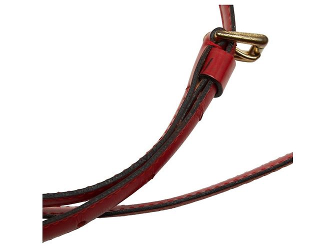 Borsa Monceau Epi Louis Vuitton Rosso - vista 12
