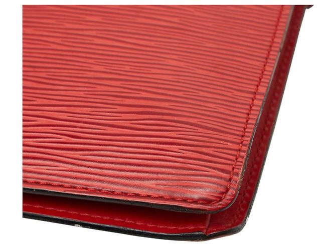 Borsa Monceau Epi Louis Vuitton Rosso - vista 6