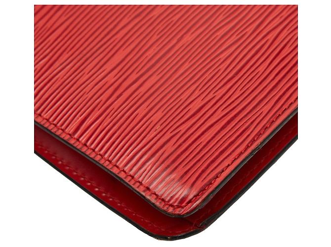 Borsa Monceau Epi Louis Vuitton Rosso - vista 7