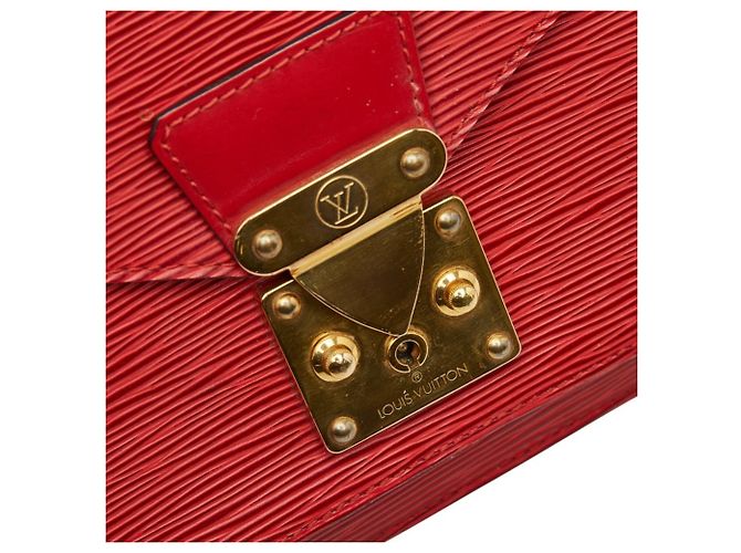 Borsa Monceau Epi Louis Vuitton Rosso - vista 8