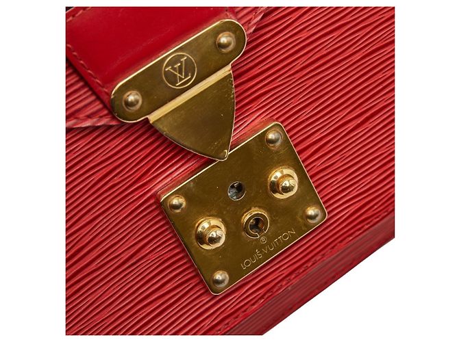Borsa Monceau Epi Louis Vuitton Rosso - vista 9