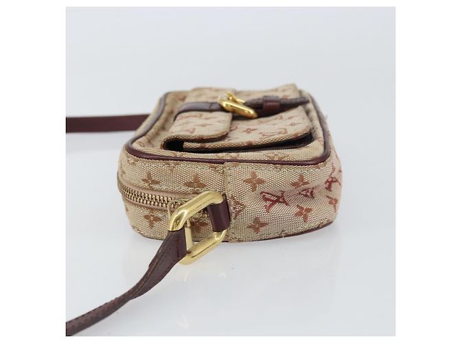 Louis Vuitton Juliette Mini Lin MM Rosso - vista 4