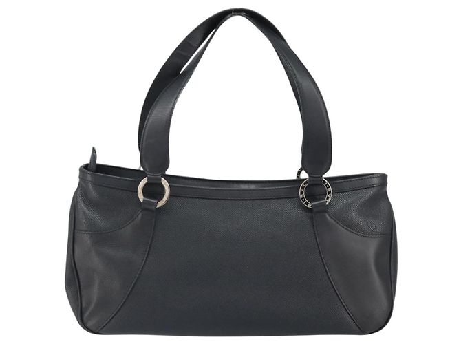 Bulgari Borsa in pelle Bvlgari Nero - vista 2