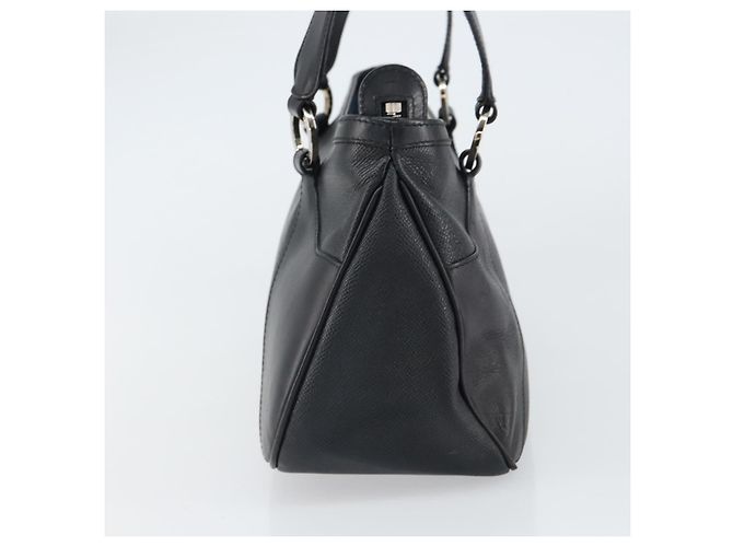 Bulgari Borsa in pelle Bvlgari Nero - vista 4