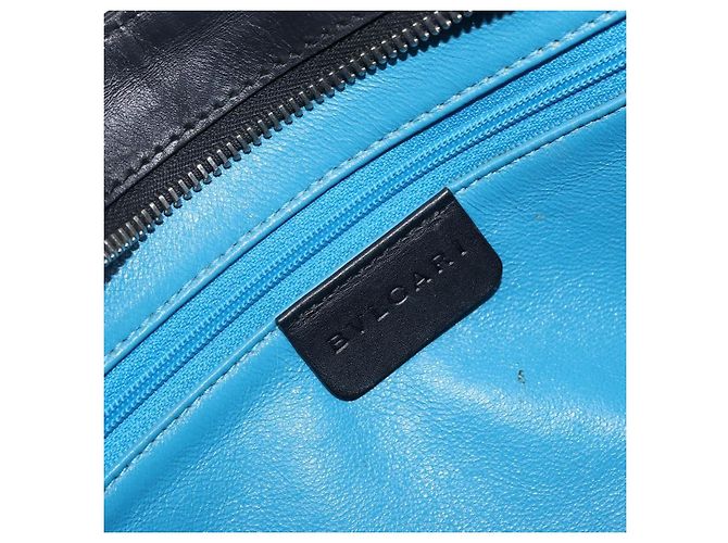 Bulgari Borsa in pelle Bvlgari Nero - vista 6