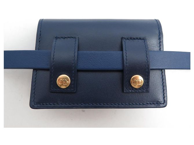 NUOVA BORSA A MANO CHRISTIAN DIOR CINTURA BOBBY BUSTA MONTAIGNE Blu navy - vista 14