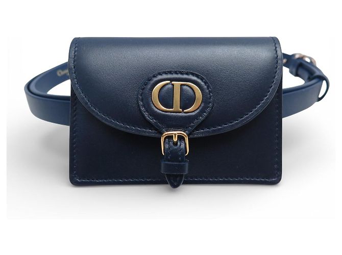NUOVA BORSA A MANO CHRISTIAN DIOR CINTURA BOBBY BUSTA MONTAIGNE Blu navy - vista 2