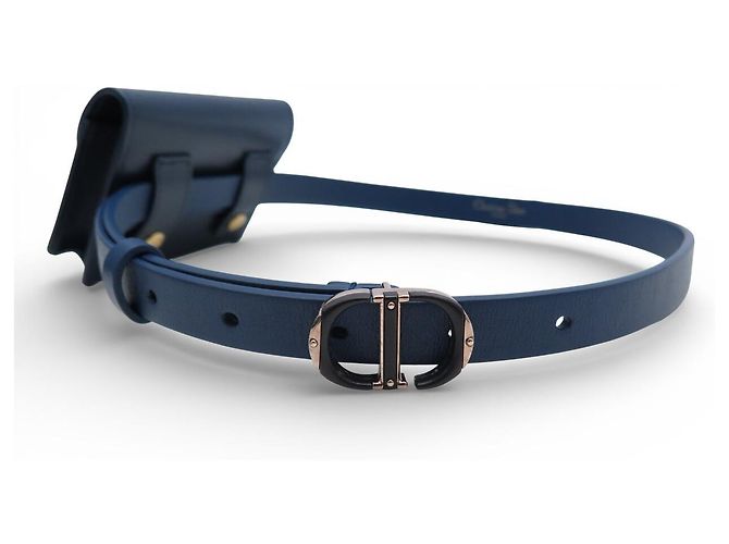NUOVA BORSA A MANO CHRISTIAN DIOR CINTURA BOBBY BUSTA MONTAIGNE Blu navy - vista 3