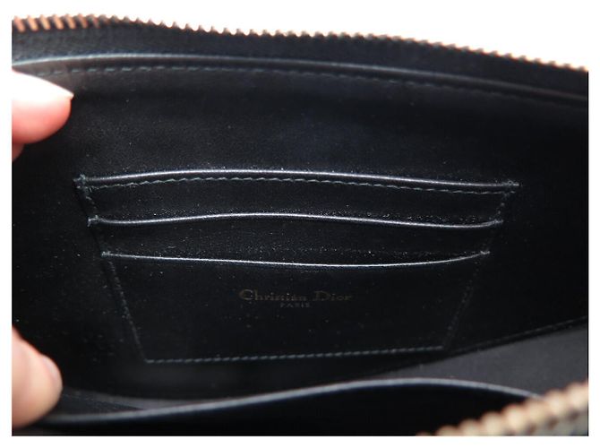 NUOVA BORSA A MANO CHRISTIAN DIOR RODEO SADDLE IN PELLE NERA Nero - vista 10