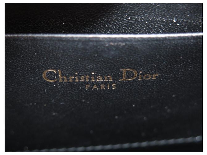NUOVA BORSA A MANO CHRISTIAN DIOR RODEO SADDLE IN PELLE NERA Nero - vista 11