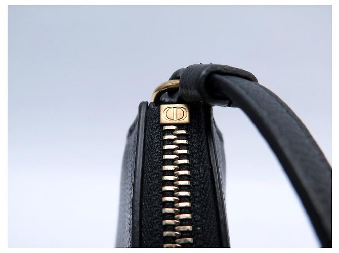 NUOVA BORSA A MANO CHRISTIAN DIOR RODEO SADDLE IN PELLE NERA Nero - vista 8