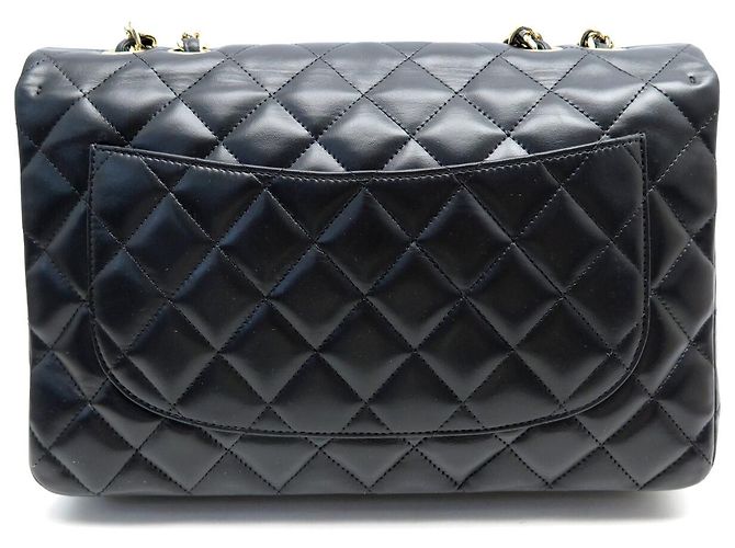 BORSA CHANEL GRAND CLASSIQUE TIMELESS JUMBO IN PELLE QUILTED NERA Nero - vista 2