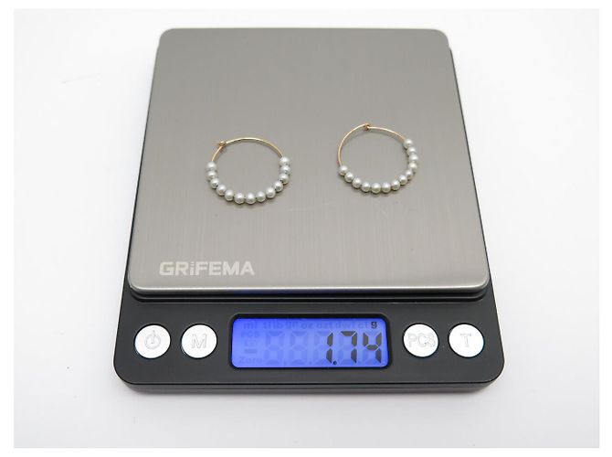 NUOVE ORECCHINI A CERCHIO IN ORO GINETTE NY MARIA PEARL D'oro - vista 6