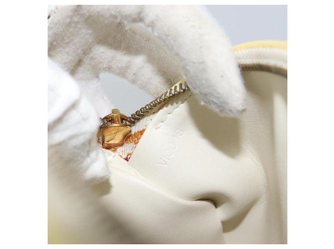 Borsa Bedford Monogram Vernis PM Louis Vuitton Beige - vista 7